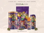 Acapulco Gold strain artwork: festive mariachi echoes through walls at sunset.